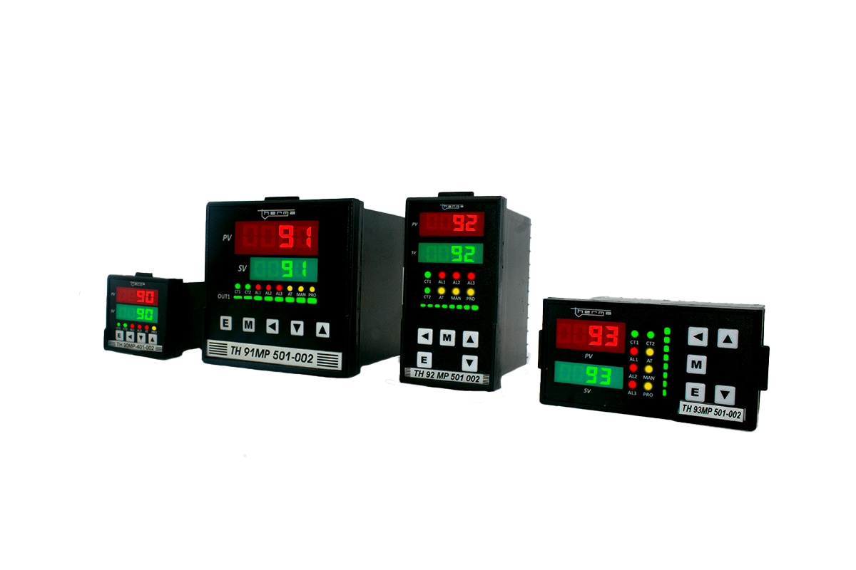 Controladores Microprocessados de Temperatura e Processos Série MP
