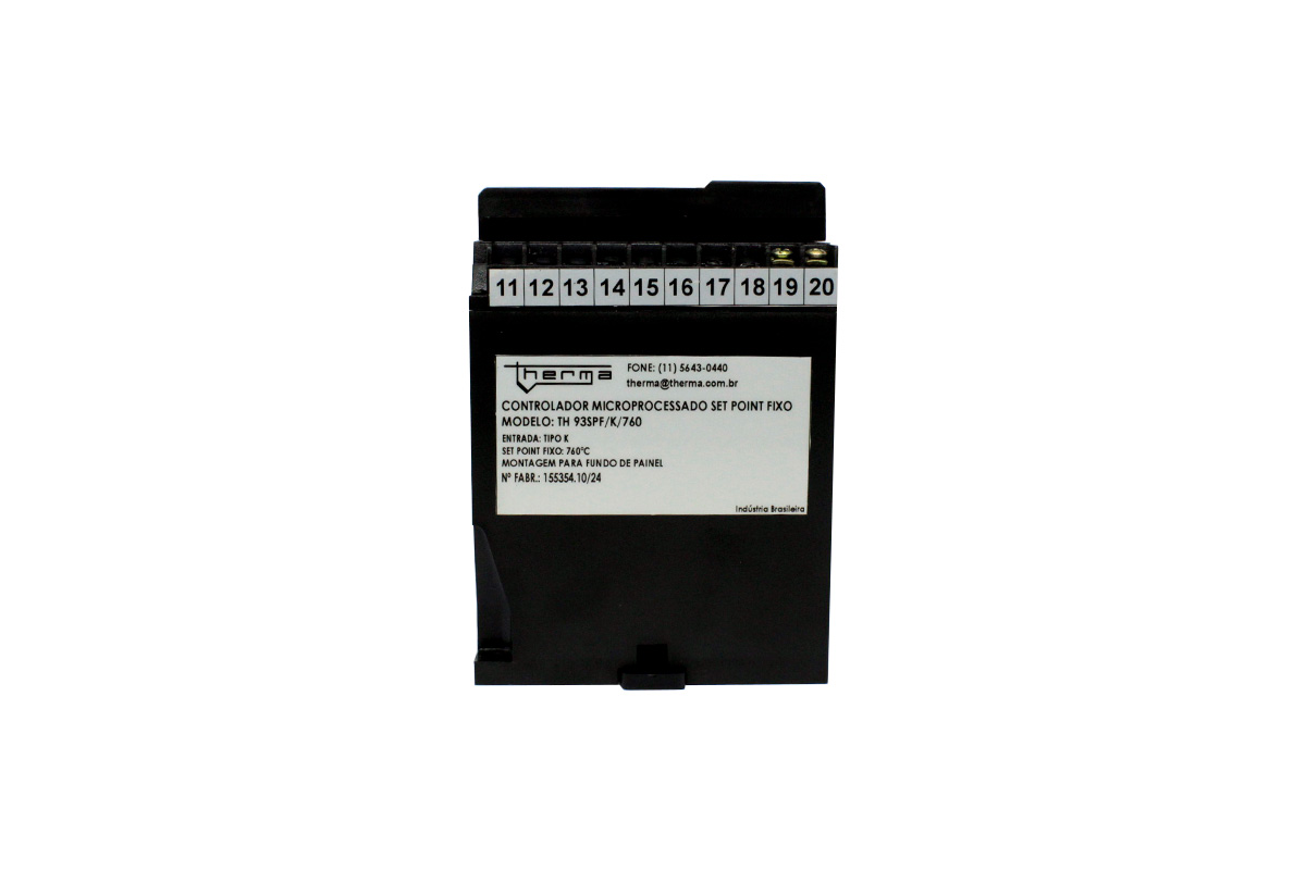 Controlador de Temperatura Microprocessado com Set-Point Fixo